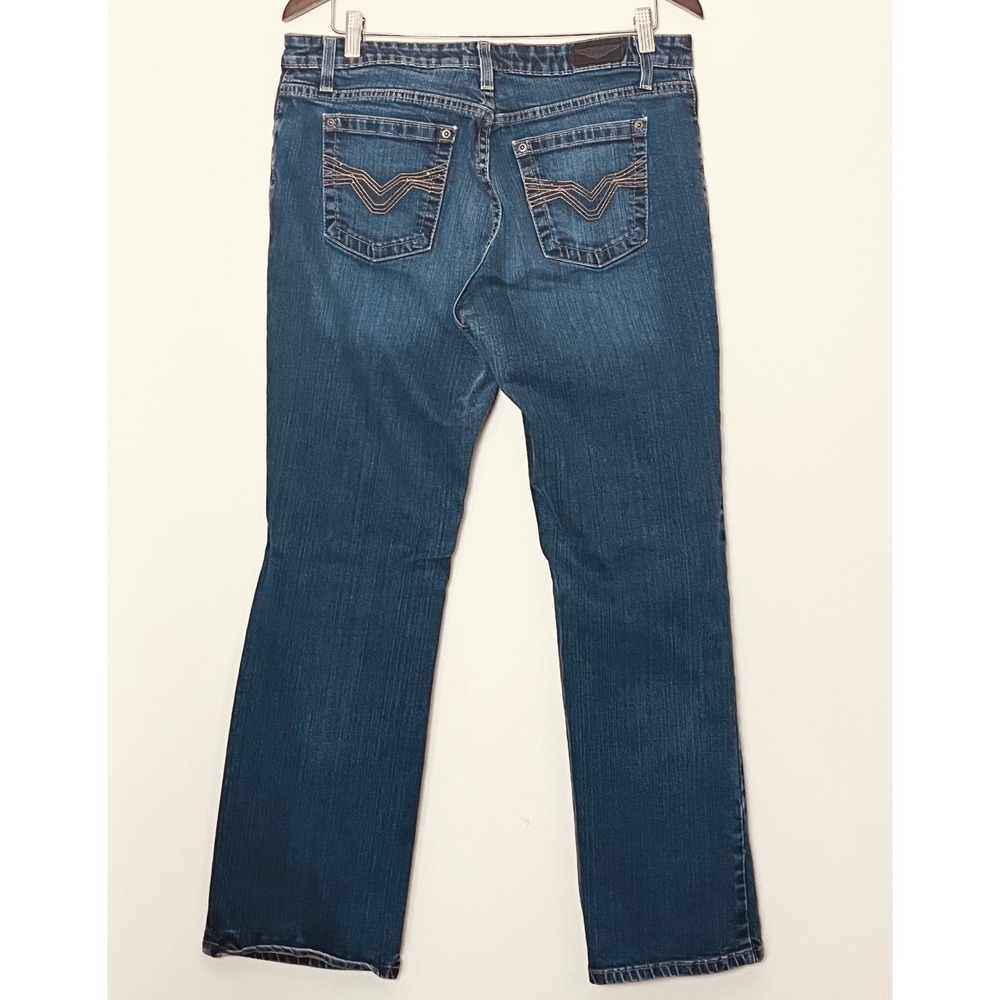 Harley Davidson Jeans Women's 14 Blue Bootcut Fit‎ Motorcycle Biker Vintage Y2K - Picture 4 of 9